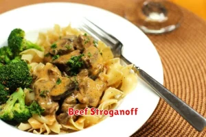 Beef Stroganoff