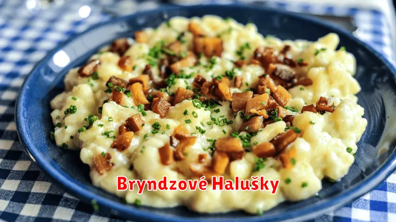 Bryndzové Halušky
