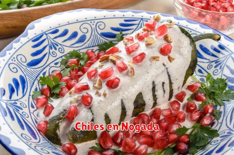 Chiles en Nogada