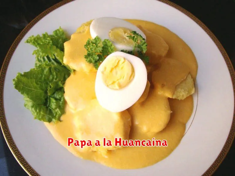 Papa a la Huancaína