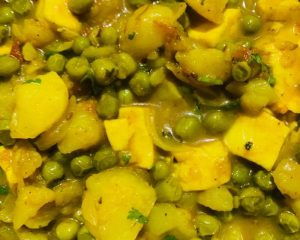 Aloo Matar Paneer Subji