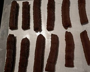 Baked Chocolate Churros