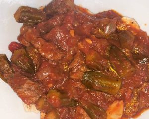'Bamia' Lamb Okra Stew