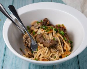 Beef Stroganoff Pasta