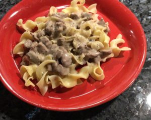Beef Stroganoff