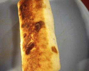 Beef Stroganoff style Fried Burritos
