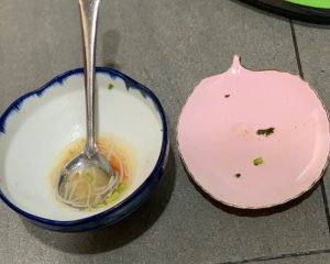 Bún chả ếch