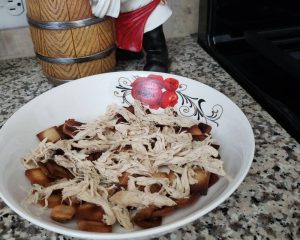 Chicken fatteh 🐔