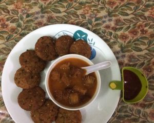 Chicken shami kabab