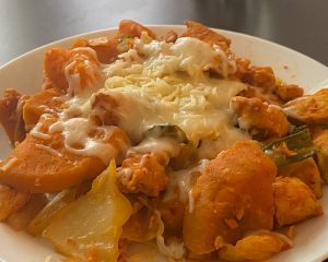 Dak Galbi (Korean Spicy Chicken)