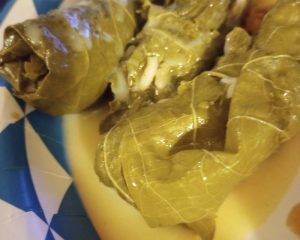 Dolmas with Avgolemono Sauce