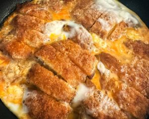 Easy Katsudon with Noodle Sauce (Serves 4)