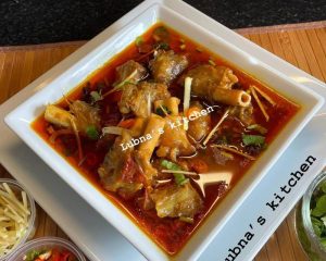 Lamb / Mutton Paya/trotters/hoof Curry: