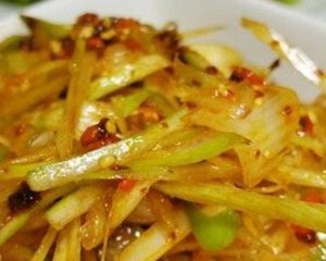 Leek Namul for Samgyeopsal or other Korean Dishes