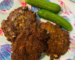 Meat Patties or Chapli kabab !!