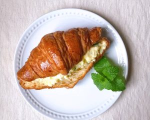 Rosemary Egg Salad Croissant