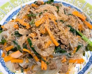 Super Easy Beef Japchae