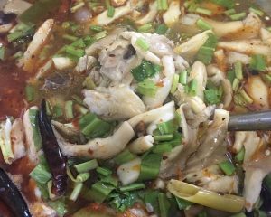 Tom Yum Chicken with Oyster Mushrooms