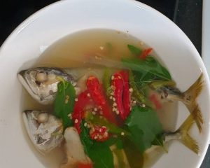 Tom Yum with Fresh Mackerel