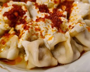 Turkish Dumplings (Mantı)
