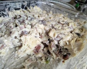 Vegan Mushroom & "Jackfruit" Beef Stroganoff