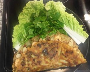 Vietnamese Shrimp & Mung Bean Crepe